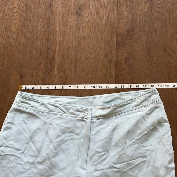 Style & Co. Light Blue Silk Straight Leg Trouser Pants
Women's Size 18 - Picture 2 of 7